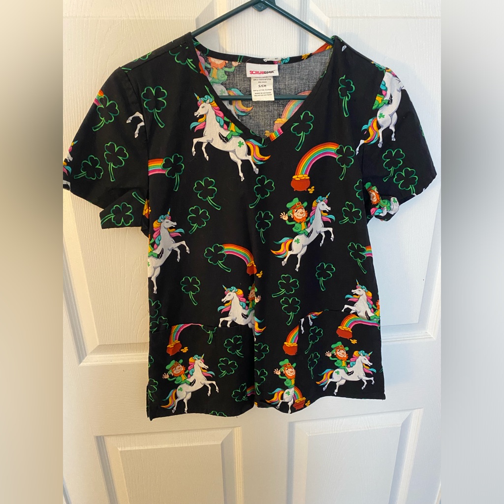 Scrub Star Scrub Top